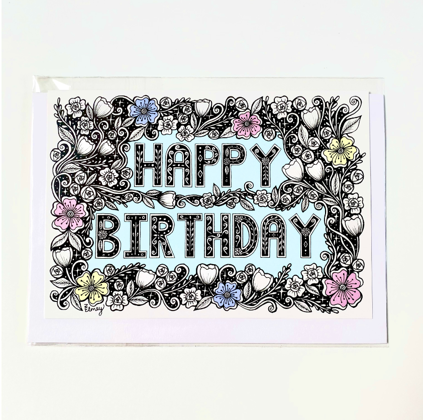 Happy birthday - Greeting Card