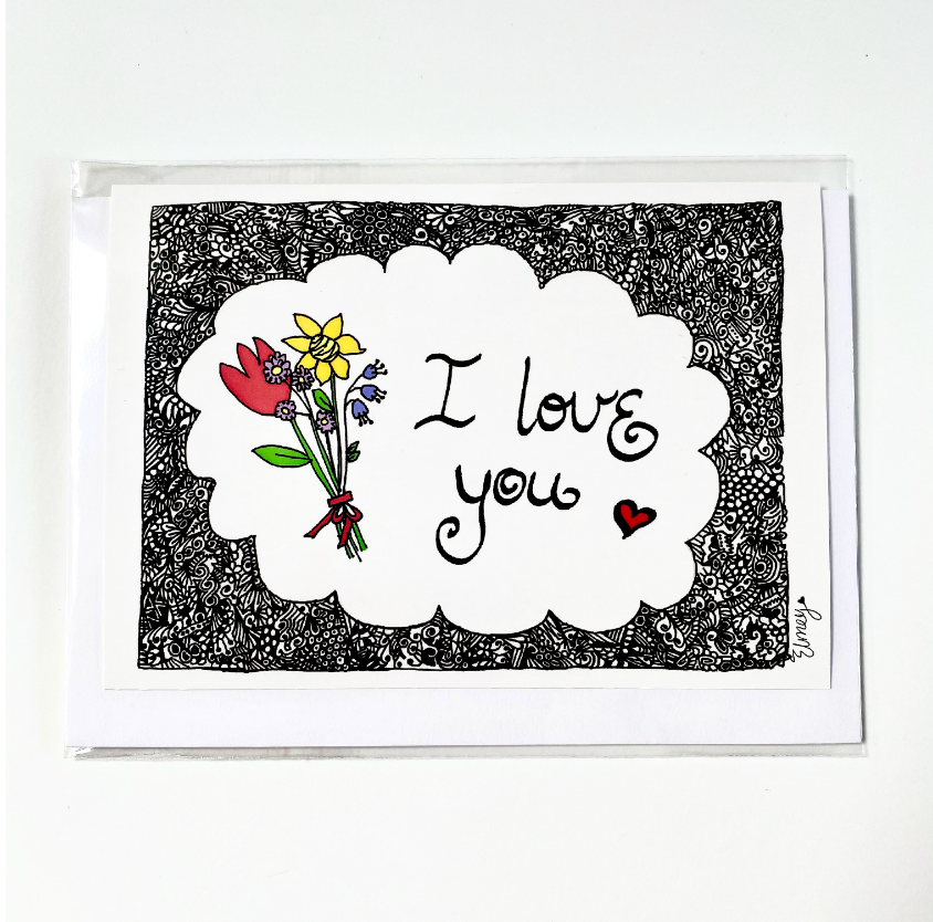 I Love You - Greeting Card