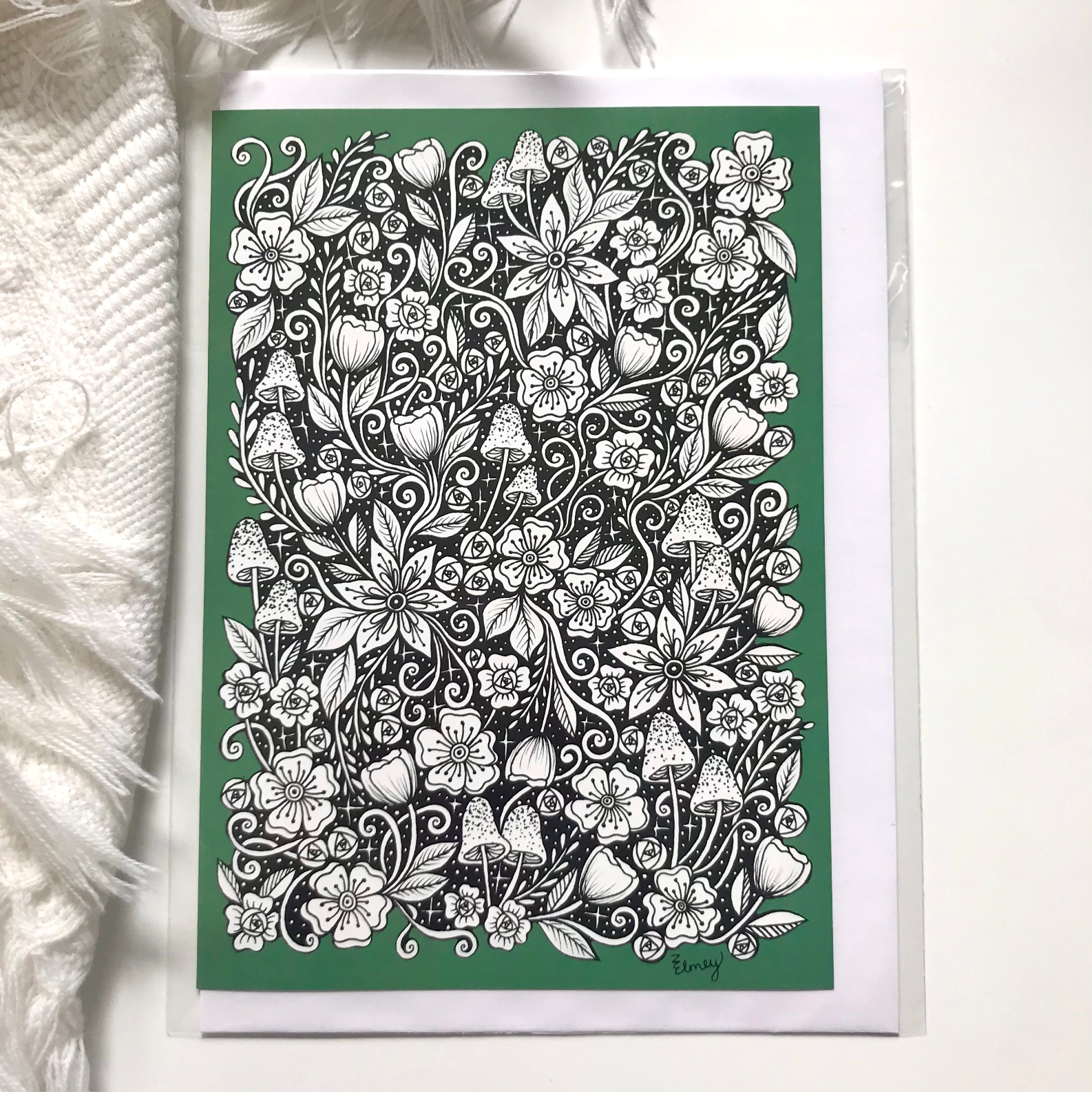 Inky Forest - Greeting Card