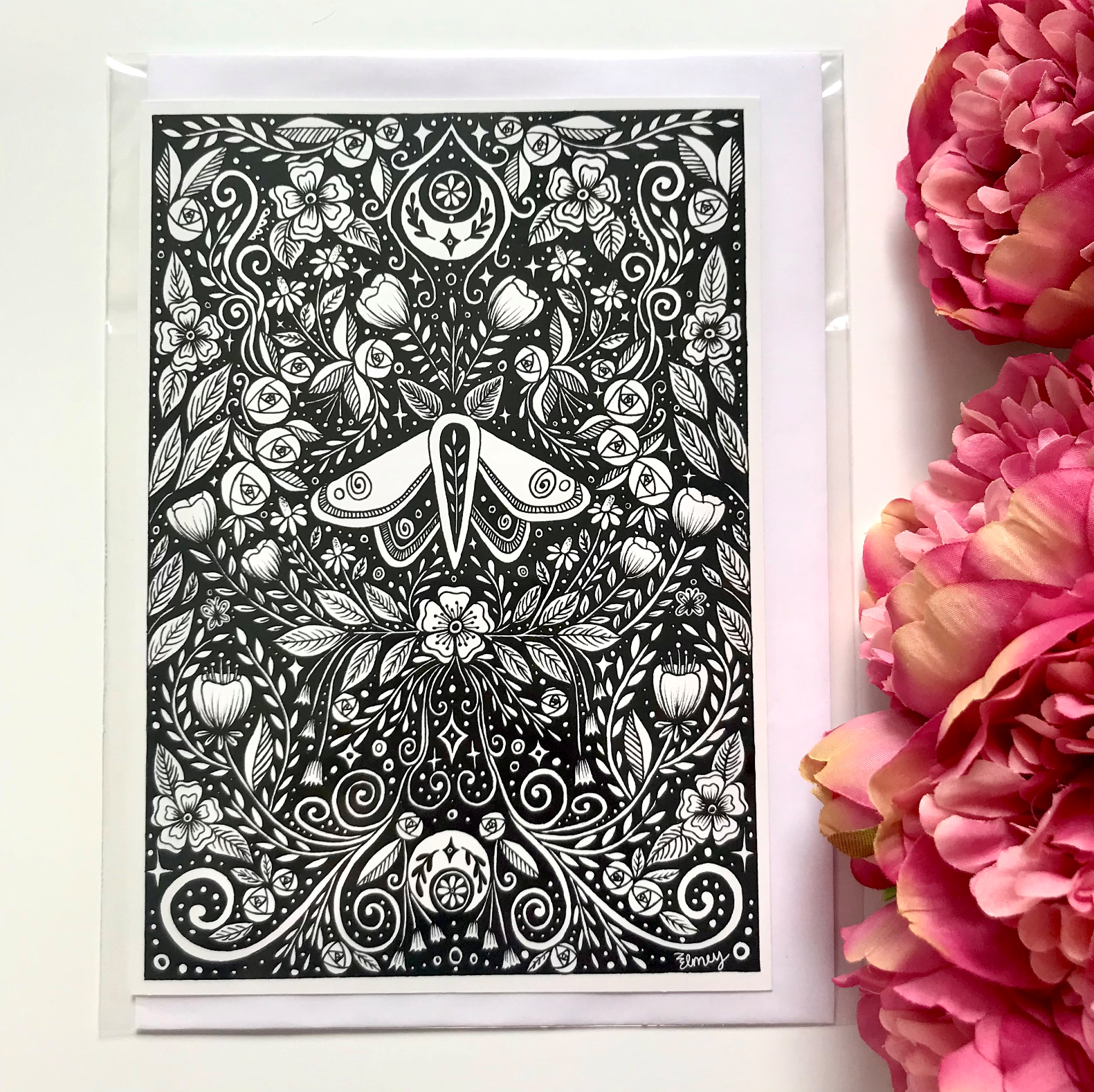 Midnight Ink - Greeting Card