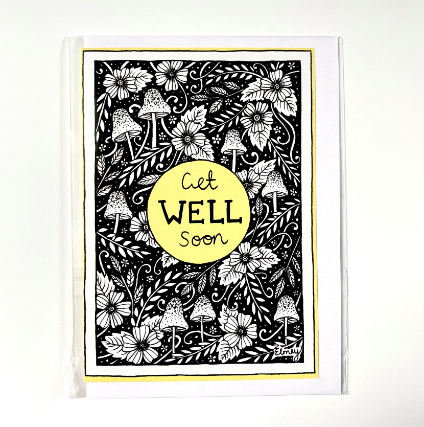 Get Well Soon - Greeting Card
