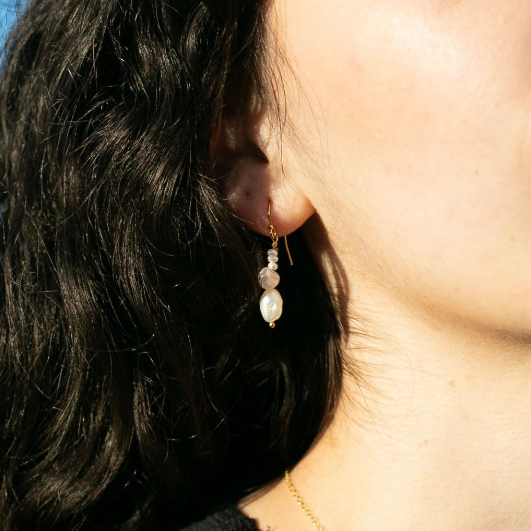 Pearl Drop Earrings