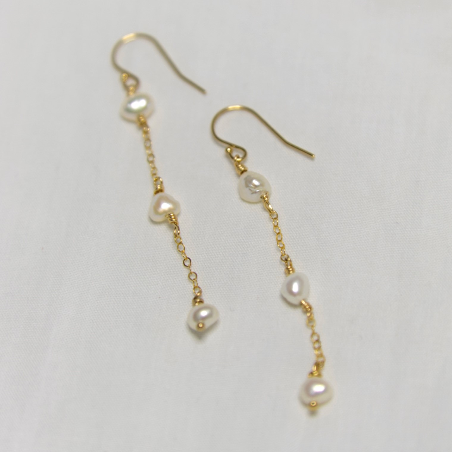 Pearl Trio Earrings